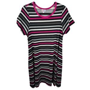 Lularoe - Jessie - S - EUC - Women's Dress - Striped Pattern